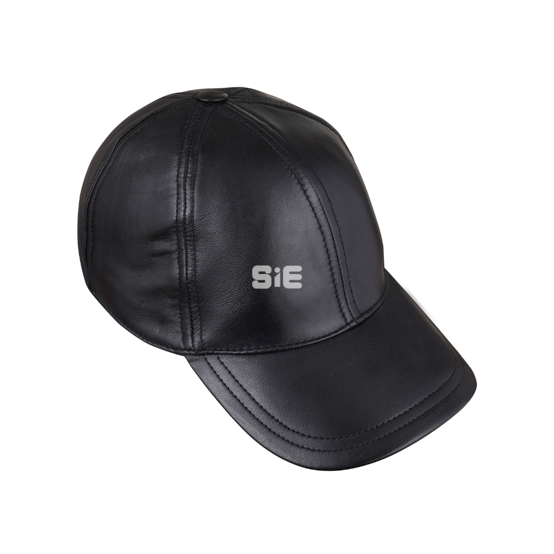Baseball Leather Cap - Men's