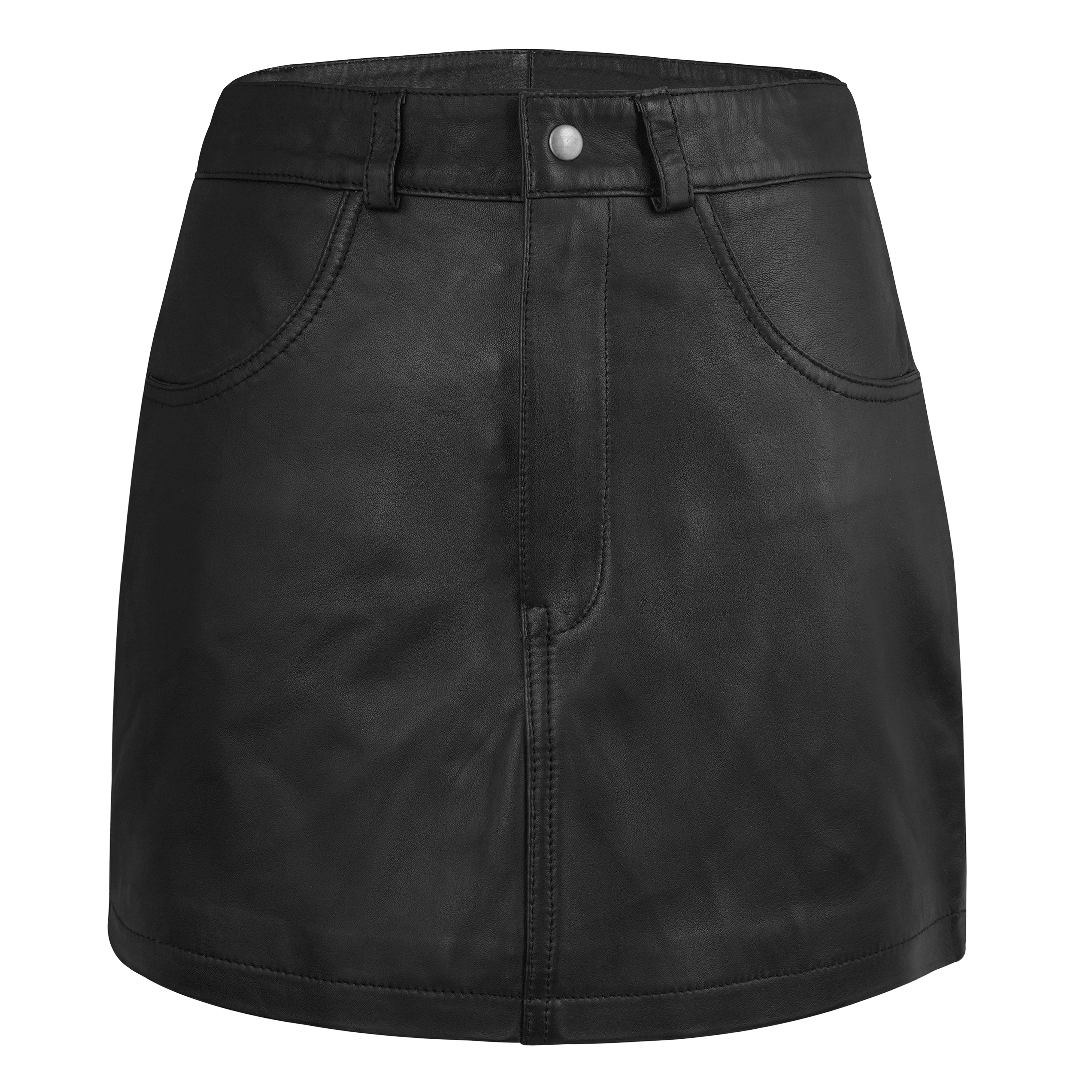 Handmade Black Leather Skirt – Premium Women’s Fashion by Sialkot Import Export