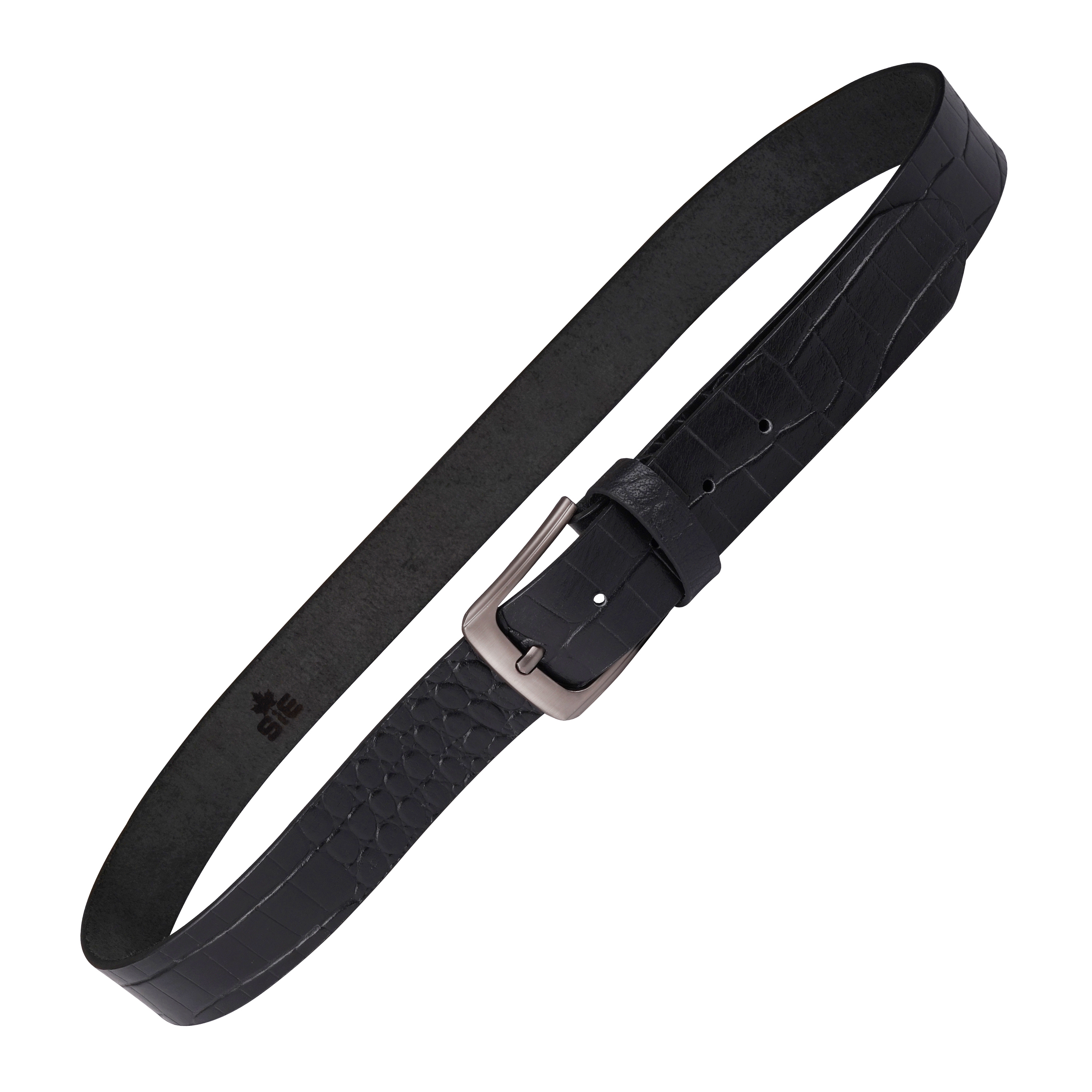 Crocodile Leather Belt - Men's